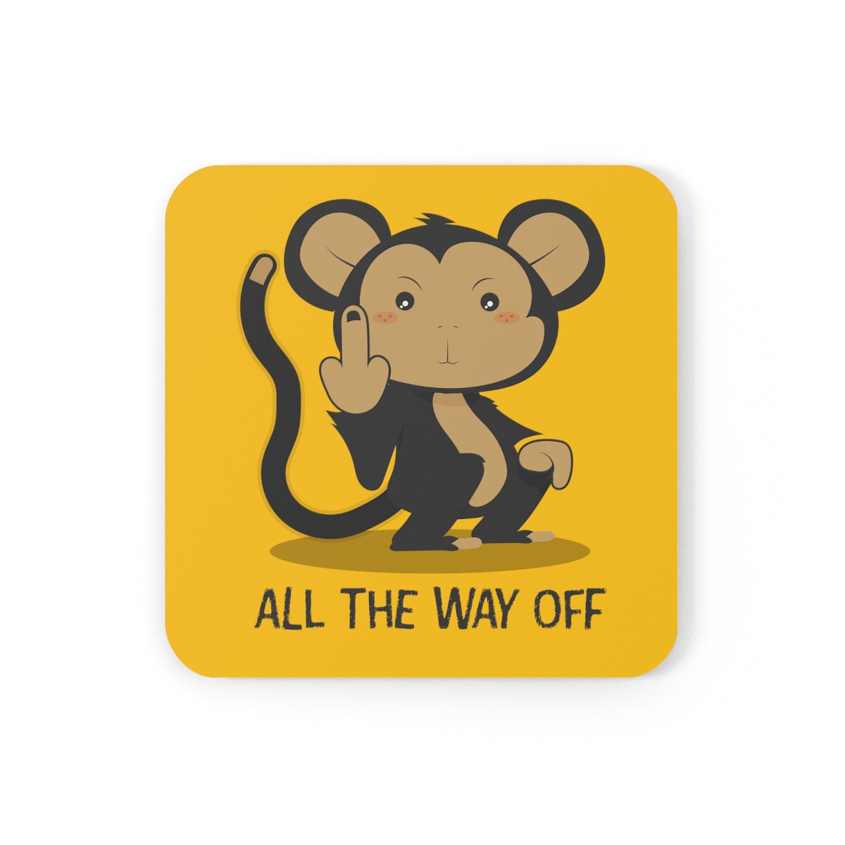 Snark Junkie All The Way Off Coaster 4pc Set