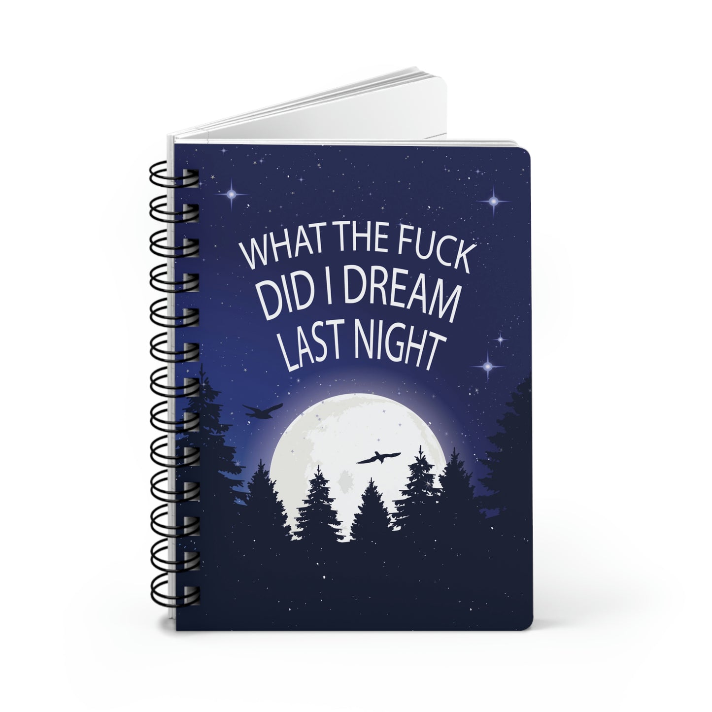 What The Fuck Did I Dream Last Night Journal