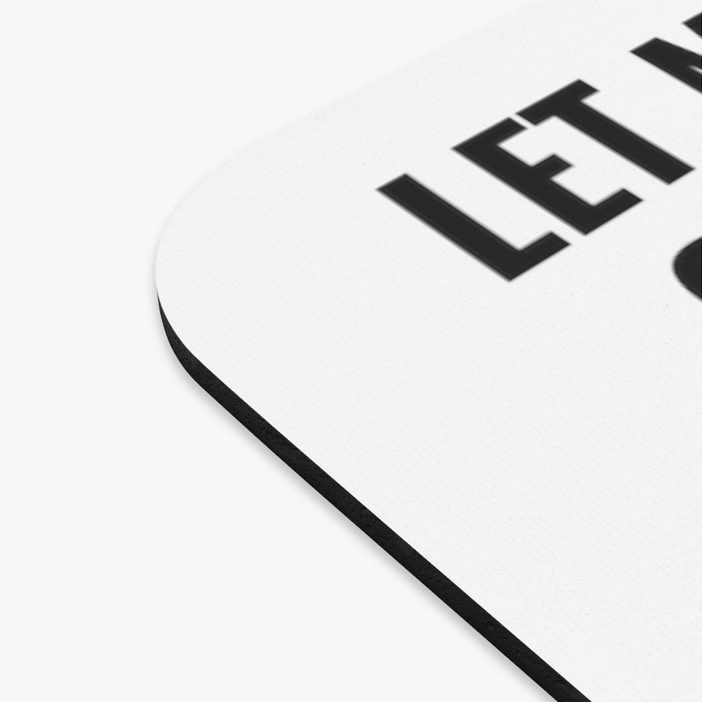 Let Me Check My Givafukmeter Mouse Pad (Rectangle)