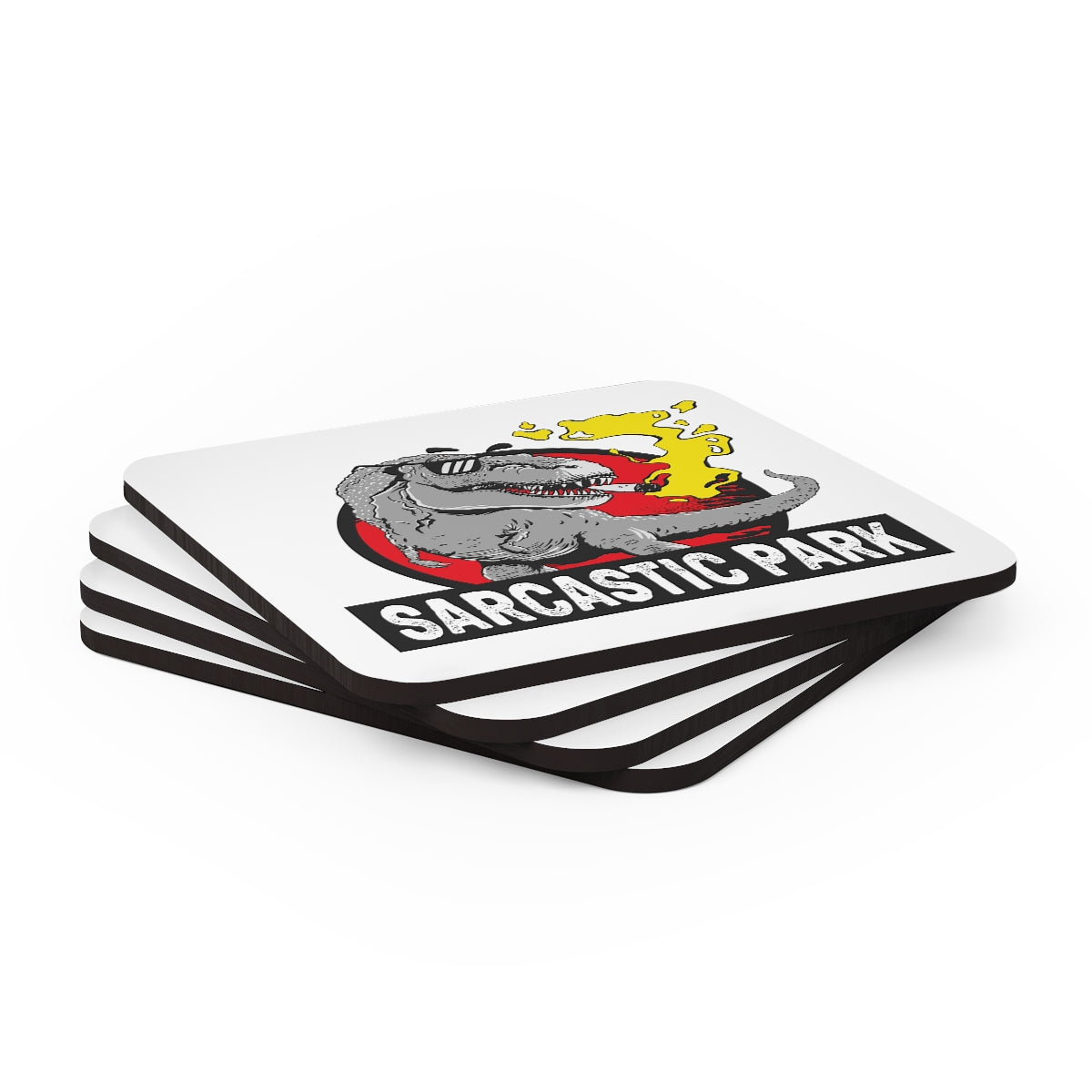 Sarcastic Park Coasters 4pc Set