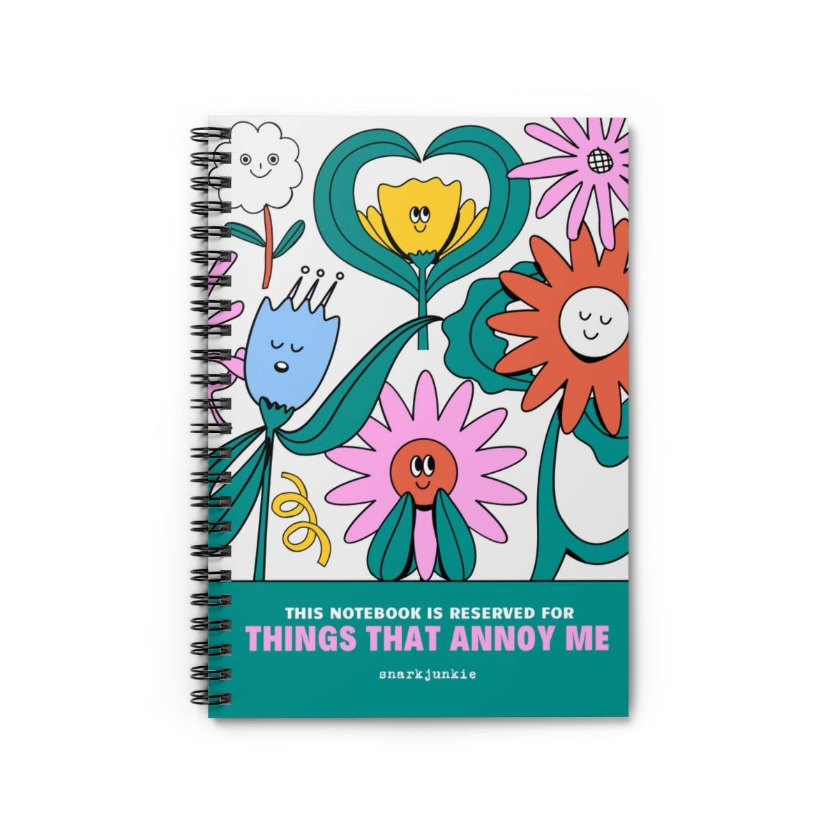 This Book Is Reserved For Things That Annoy Me Notebook - Ruled Line
