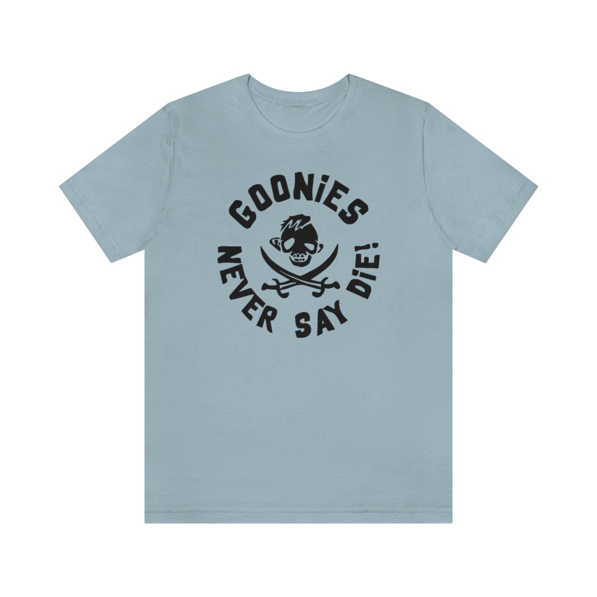 Goonies Never Say Die Snark Junkie Soft Jersey Tee