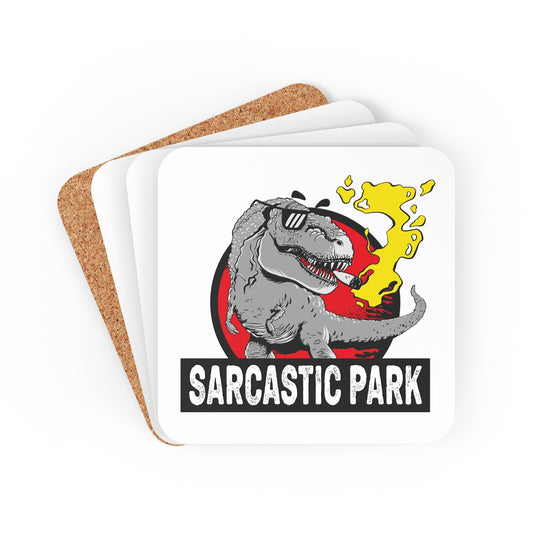 Sarcastic Park Coasters 4pc Set