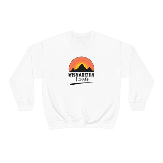 Wishabitch Woods Unisex Crewneck Sweatshirt