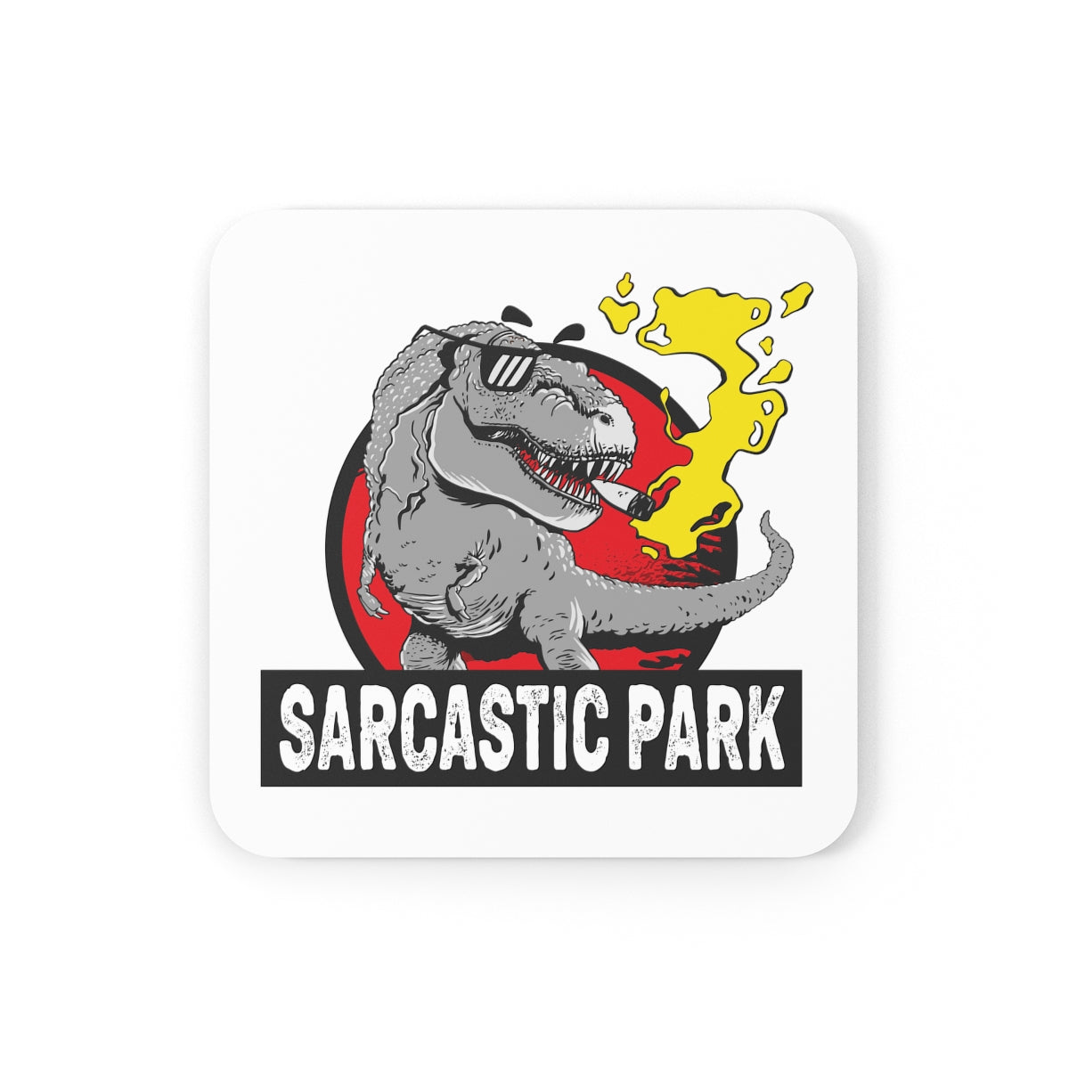 Sarcastic Park Coasters 4pc Set