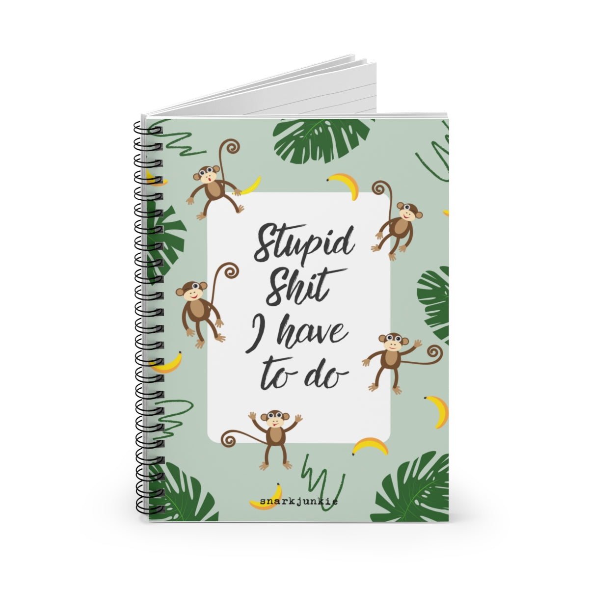 Stupid Shit I Have To Do Notebook - Ruled Line