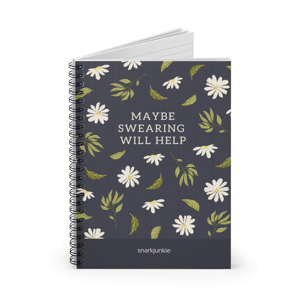 Maybe Swearing Will Help Notebook - Ruled Line