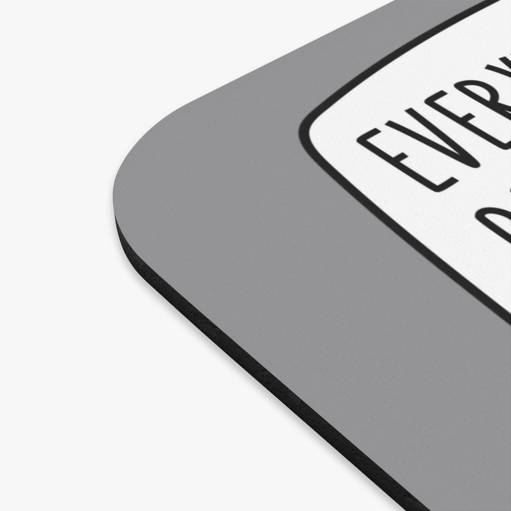 Everything Before Coffee Is Dead To Me Mouse Pad (Rectangle)