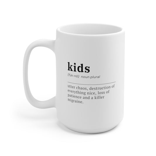 Kids Definition 15oz Ceramic Coffee Mug