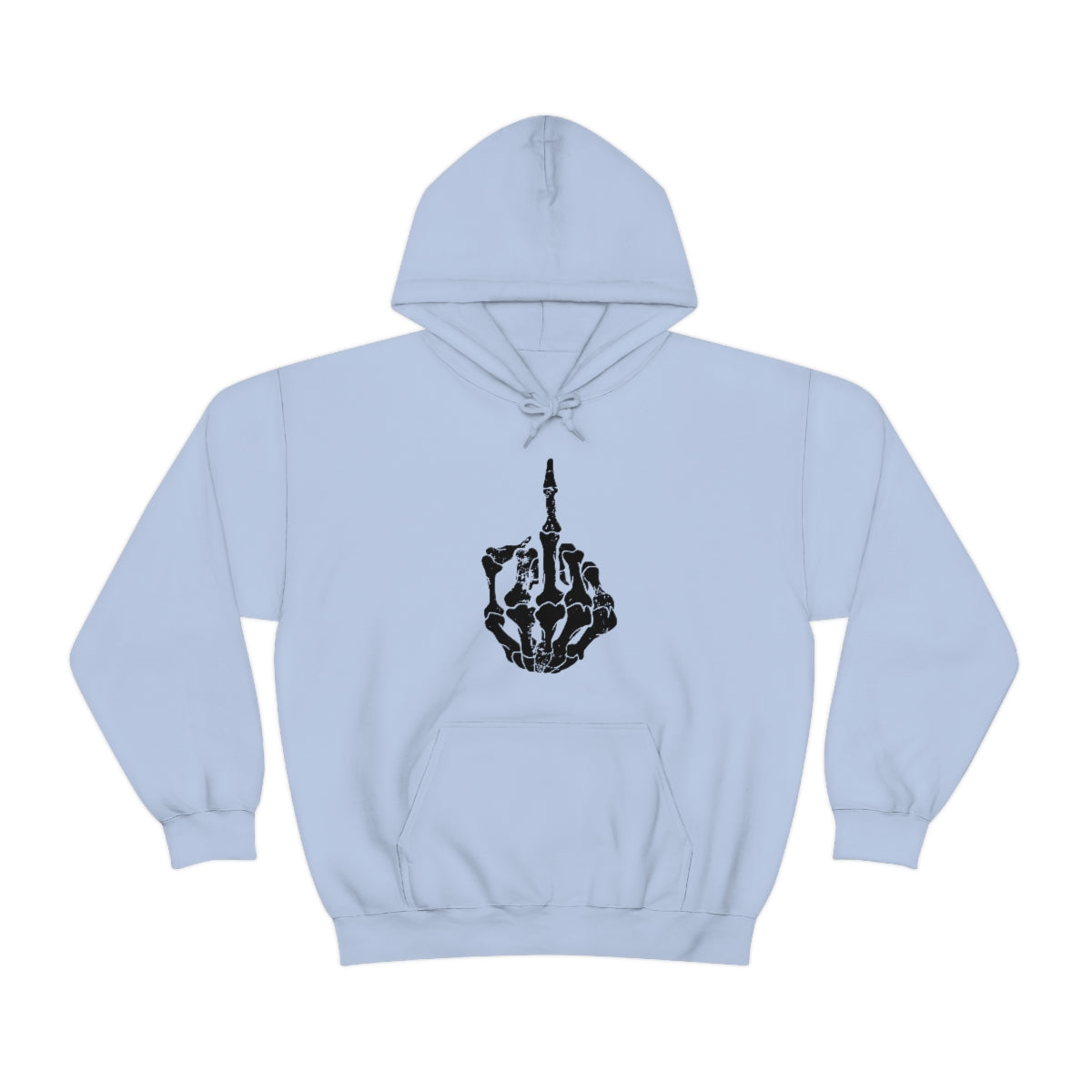 Skeleton Middle Finger Hoodie