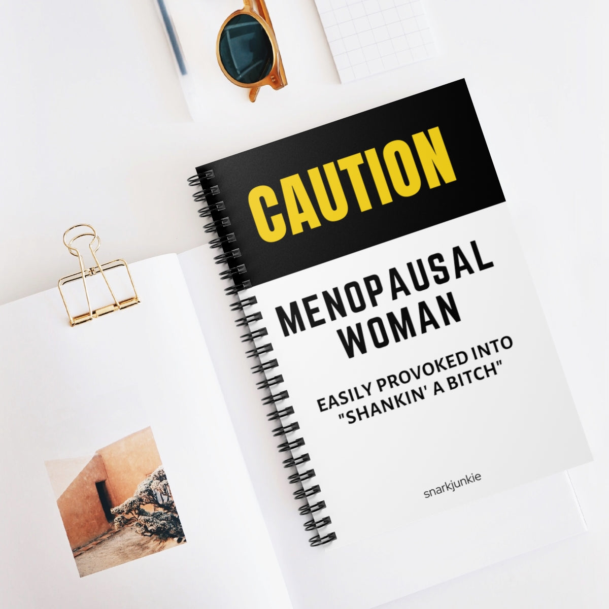 Menopausal Woman Notebook