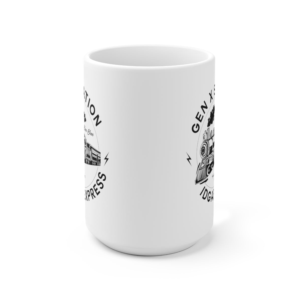 GenX Station IDGAF Express Coffee Mug
