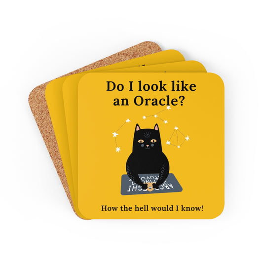 Do I look like an oracle? How the hell would I know 4pc Coaster set