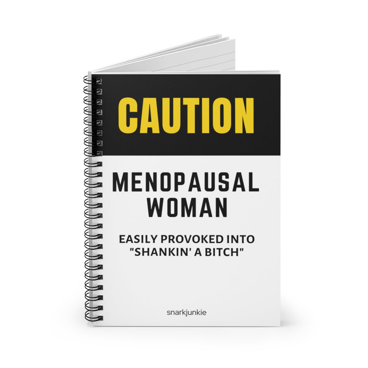 Menopausal Woman Notebook - Ruled Line