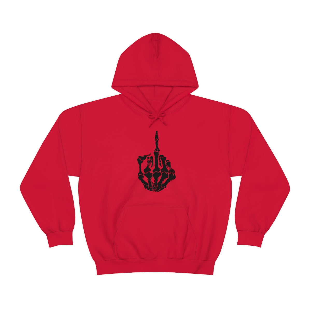 Skeleton Middle Finger Hoodie