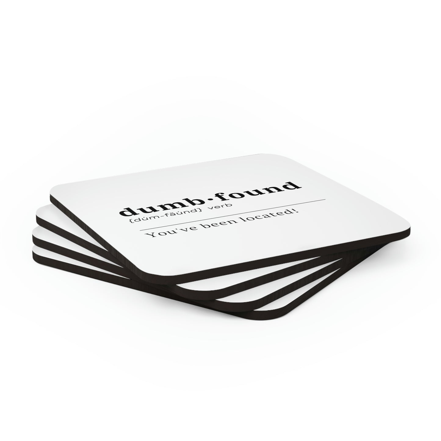 Dumbfound Coaster 4pc Set