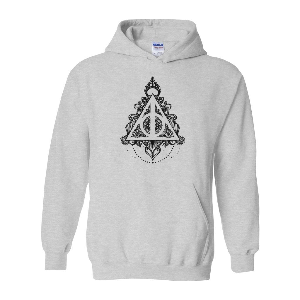 Deathly Hallows Mandala Heavy Blend Hoodie