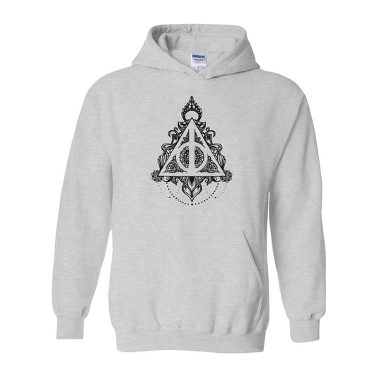 Deathly Hallows Mandala Heavy Blend Hoodie
