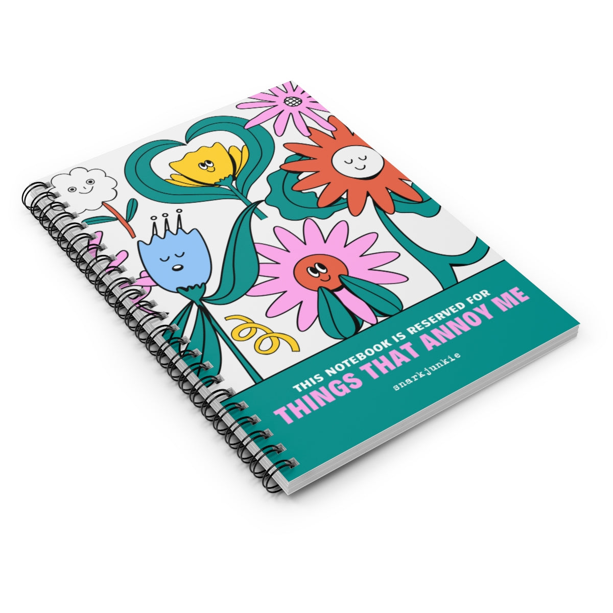 This Book Is Reserved For Things That Annoy Me Notebook - Ruled Line