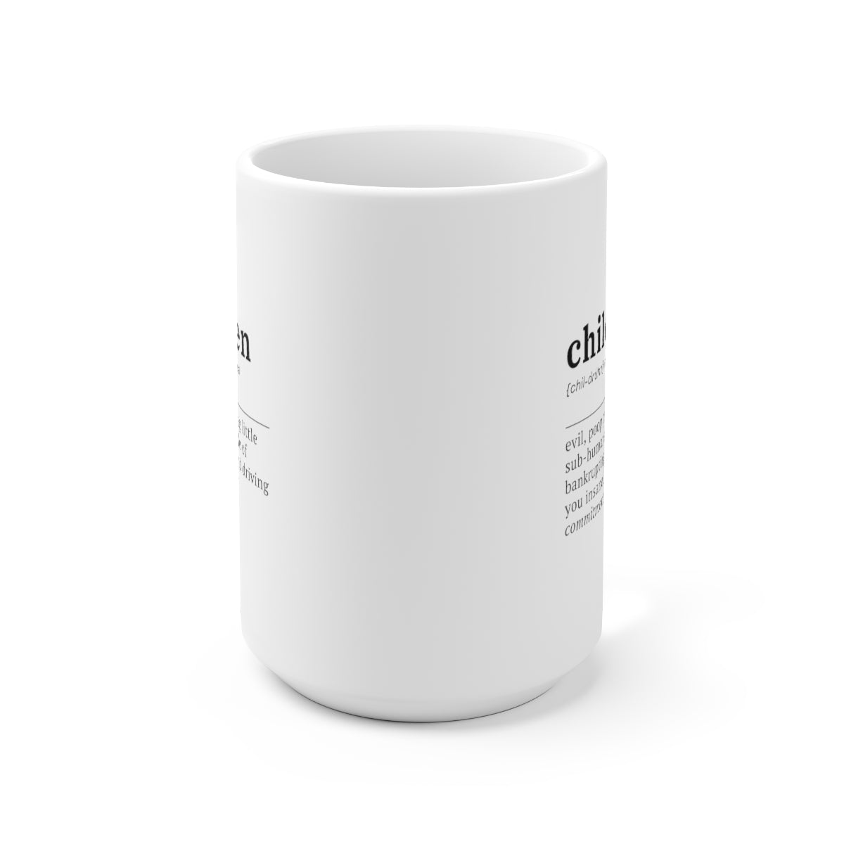 Children Definition 15oz Ceramic Coffee Mug