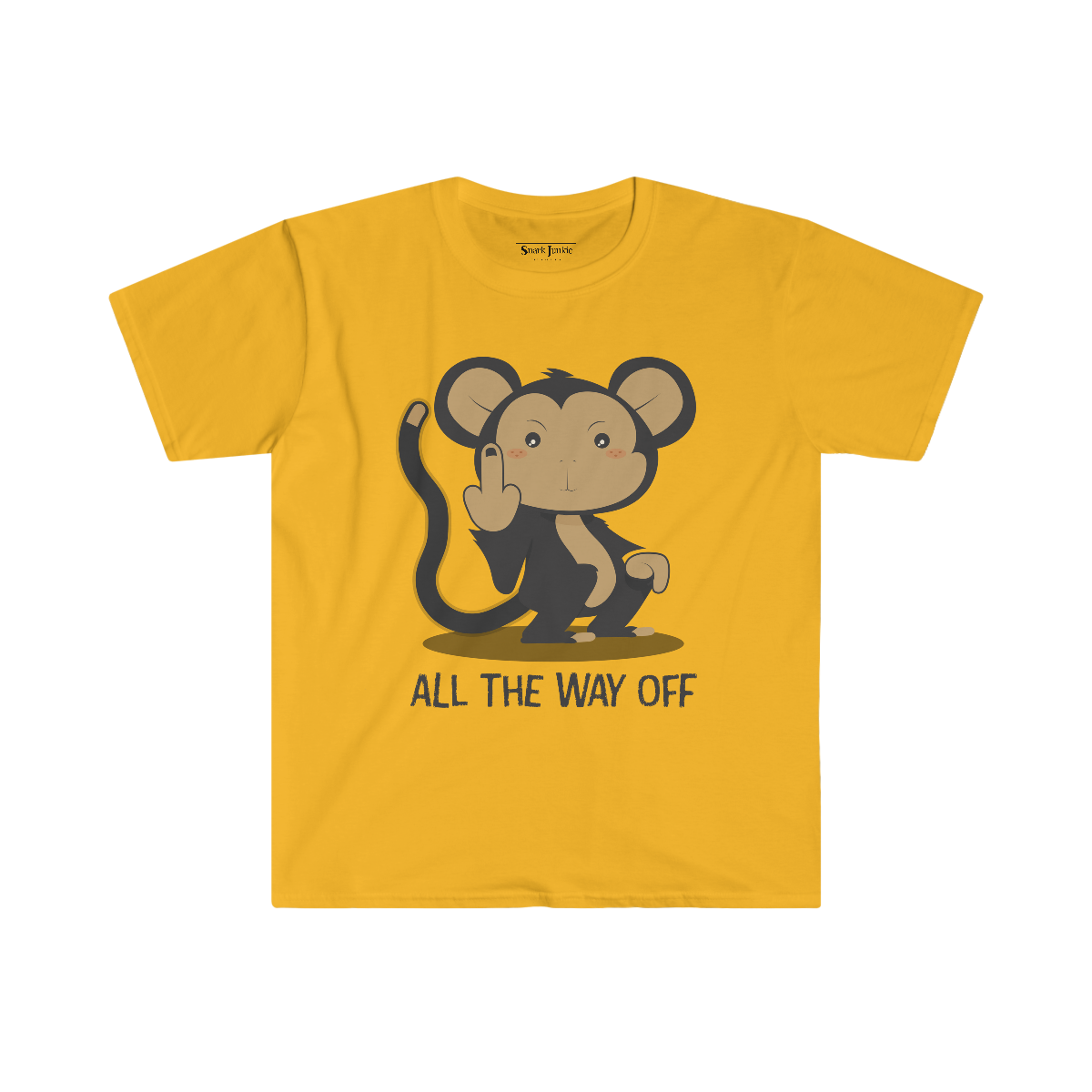 F All The Way Off Softstyle Snark Junkie T-shirt