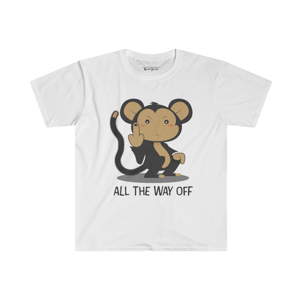 F All The Way Off Softstyle Snark Junkie T-shirt